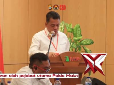 KAPOLDA MALUKU UTARA BUKA KEGIATAN GELAR OPERASIONAL TRIWULAN II TAHUN 2025 - PoliceTube