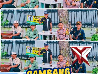 SAMBANG KAMTIBMAS Dalam rangka menjaga situasi keamanan dan ketertiban masyarakat tetap kondusif, B - PoliceTube