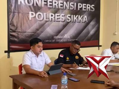 Press Release Polres Sikka Polda NTT : Penegakan Hukum TPPO dan Narkoba Berjalan Sesuai Prosedur