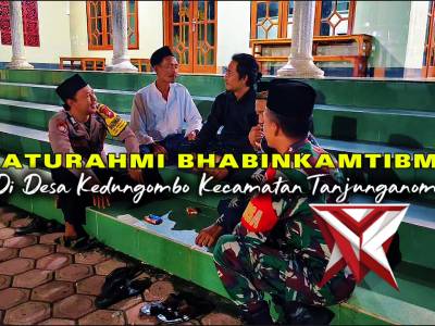 Bhabinkamtibmas Kedungombo Silaturahmi Dengan Warga di Masjid Ki Musa - PoliceTube