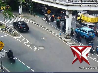 NTMC POLRI - PANTAUAN ARUS LALU LINTAS SIANG 22/08/25 - PoliceTube