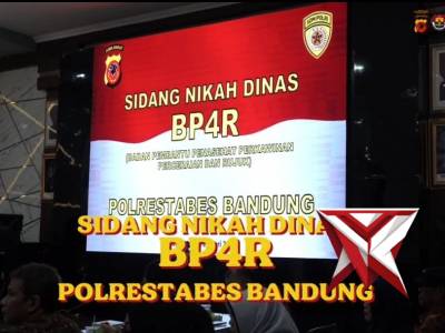 Kegiatan Sidang BP4R Perkawinan anggota Polrestabes Bandung - PoliceTube