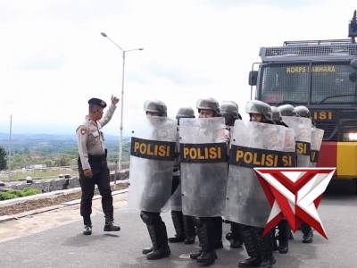 Latihan Rutin Dalmas Sat Samapta Polres Tapsel - PoliceTube
