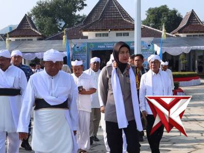 Kapolres Majalengka Hadiri Kirab dan Ziarah Makam Peringatan Hari Jadi Majalengka Ke-186 Tahun 2026