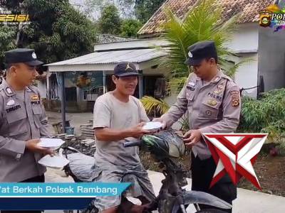 JUMAT BERKAH POLSEK RAMBANG - PoliceTube