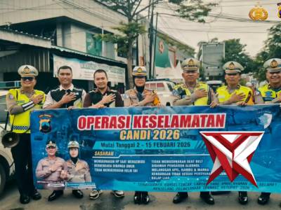 Ops Keselamatan Candi 2026, Satlantas Polres Rembang Blusukan Ke Pasar Tradisional - PoliceTube