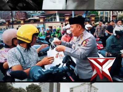 Kapolri & PJU Mabes Polri Turun ke Jalan, Sapa Masyarakat Bersama Insan Pers ? - PoliceTube