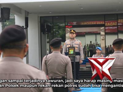 POLRES TANGERANG SELATAN MELAKSANAKAN UPACARA HARI KESADARAN NASIONAL - PoliceTube