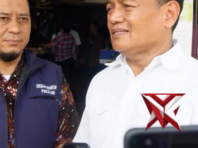 Kasat Reskrim Bersama Instansi Terkait Update Pantauan Harga & Stok Kebutuhan Pokok di Pacitan.