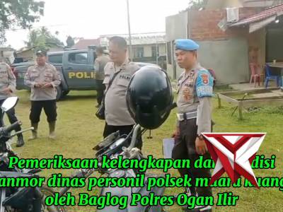 ASISTENSI BAGLOG POLRES OGAN ILIR - PoliceTube