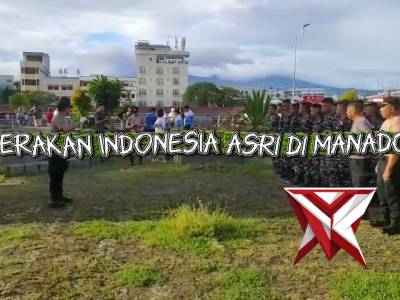 TNI&ndash;Polri bersama Pemerintah Kota Manado melaksanakan Gerakan Indonesia Asri - PoliceTube