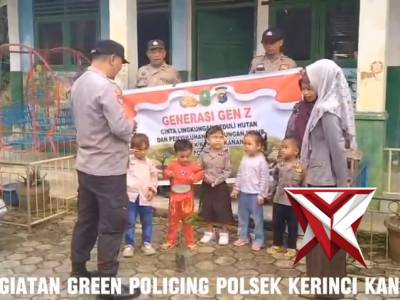 Green Policing Polsek Kerinci Kanan