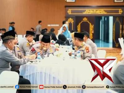Gelar Buka Puasa Bersama Awak Media, Kapolda Sumsel Tegaskan Kemitraan Strategis - PoliceTube