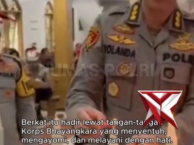 Bersama Bhayangkara, Sumatera Bangkit Menyambut Damai Natal