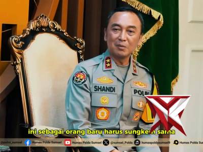 KAPOLDA SUMSEL KUNJUNGAN KE KANTOR GUBERNUR - PoliceTube