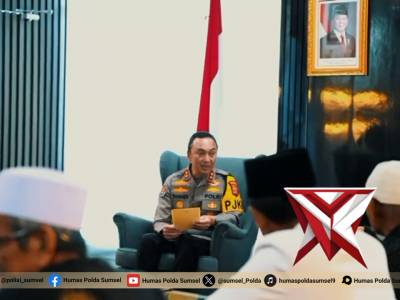 Kapolda Sumsel silaturahmi lintas agama - PoliceTube