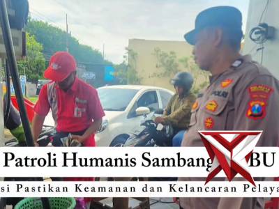 Sambang SPBU, ngobrol santai bareng petugas. Humanis, aman, dan penuh senyum - PoliceTube