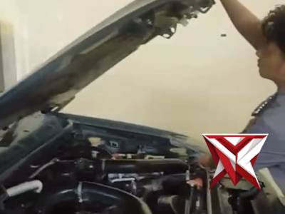 Pengecekan Ranmor dinas polres oku - PoliceTube