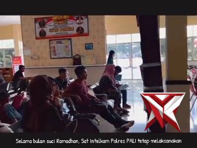 Sat Intelkam Polres Pali melaksanakan pelayanan penerbitan SKCK kepada masyarakat secara optimal.