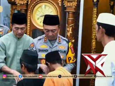 Safari Ramadhan Kapolda Sumsel Perkuat Kamtibmas Kota Palembang
