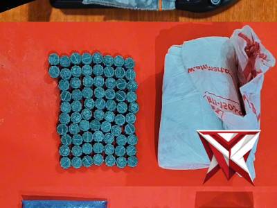 RK - Kapolres Musi Rawas Amankan Pelaku Narkotika di Desa Tanah Periuk