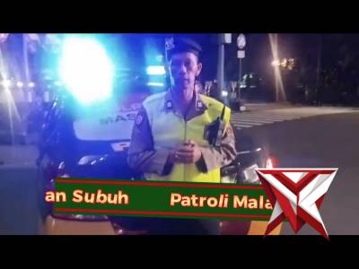 Patroli Berantai Malam dan Subuh Antisipasi Gangguan Kamtibmas di Bulan Ramadhan.