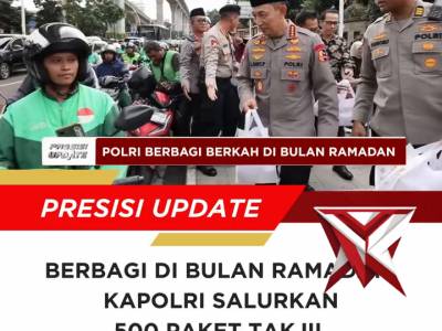 Jelang berbuka puasa, Kapolri Jenderal Polisi Drs. Listyo Sigit Prabowo, M.Si - PoliceTube