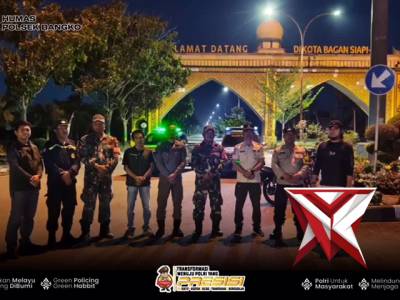 patroli subuh antisipasi balap liar oleh polsek bangko - PoliceTube