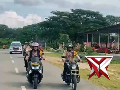 Kapolres MBD bersama PJU polres MBD melaksanakan patroli motor mengecek ibadah minggu terakhir 2025 - PoliceTube