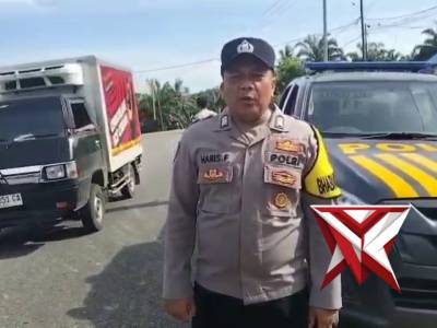 ANGGOTA POLSEK IPUH MELAKSANAKAN PATROLI HARKAMTIBMAS DI WILKUM POLSEK IPUH