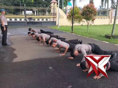 Penindakan disiplin Personel Sipropam Polres Musi Rawas