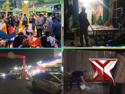 Polsek Ratu Samban Ikuti Apel Siaga dan Tertibkan Warung Tuak Selama Ramadhan - PoliceTube