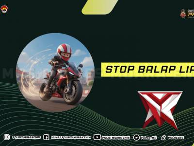 IMBAUAN KAPOLRES MUARA ENIM AGAR AMAN DAN NYAMAN SAAT BULAN RAMADHAN - PoliceTube