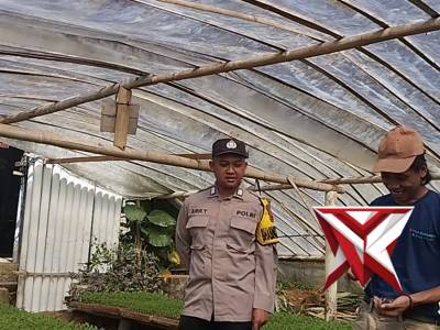 Sambang Ketahanan Pangan, Polisi Dukung Swasembada dan Stabilitas Pangan Bhabinkamtibmas - PoliceTube