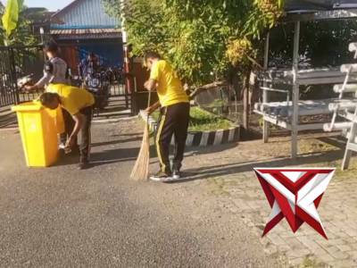 Kurvei seputaran Mako Polres Halmahera Timur menjelang bulan ramadhan - PoliceTube