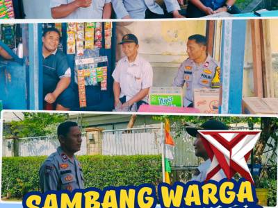 SAMBANG WARGA JAGA KAMTIBMAS Dalam rangka menjaga situasi keamanan dan ketertiban masyarakat (kamti - PoliceTube