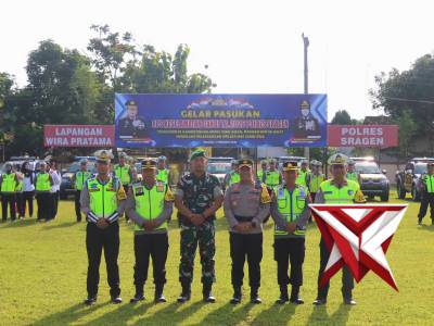 Apel Gelar Pasukan Ops Keselamatan Candi 2026 Polres Sragen - PoliceTube
