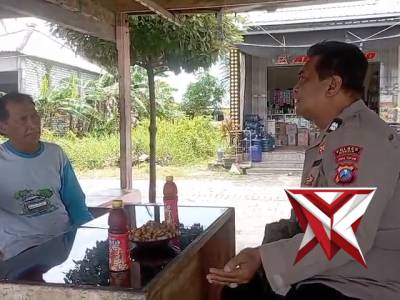 Sambang Warga Polsek Ujungpangkah Beri Himbauan Kamtibmas - PoliceTube