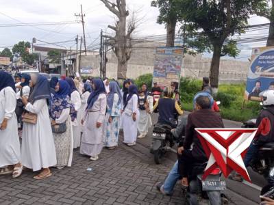 Pengamanan gerak jalan TK