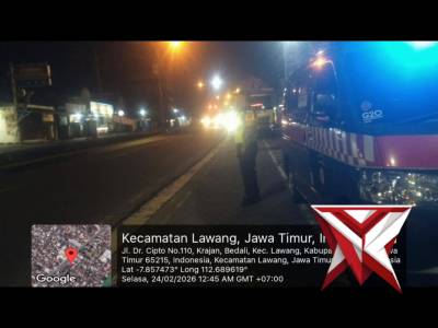 Giat Blue Light Patrol malam dan Patroli 3C Antisipasi balap liar guna tercipta Siskamtibmas