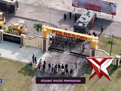 SIMULASI SISPAM MAKO POLRES OKI