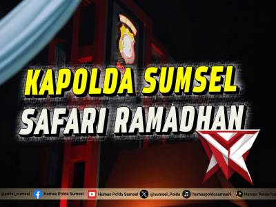 Polda Sumsel Gelar Safari Ramadhan 1447 H, Perkuat Sinergisitas Forkopimda