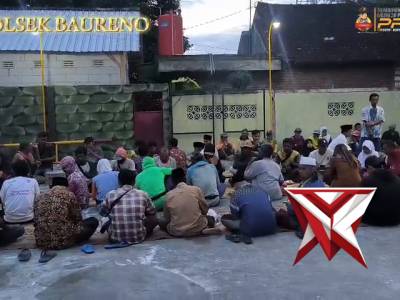 Buka puasa bersama Kapolsek Baureno