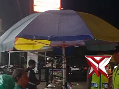 Patroli BLP malam anggota Polsek SRUWENG Polres Kebumen