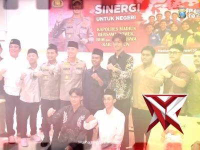 Sinergi untuk Negeri Kapolres Madiun AKBP Kemas Indra Natanegara bersama organisasi kemasyarakatan, - PoliceTube