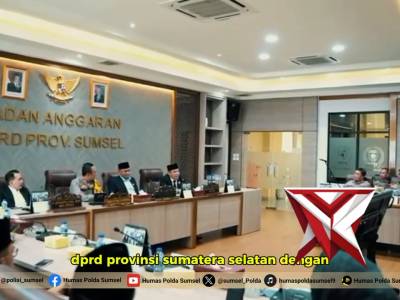 Kapolda Sumsel Laksanakan Lawatan Kerja dan Silaturahmi ke Ketua DPRD Provinsi Sumatera Selatan