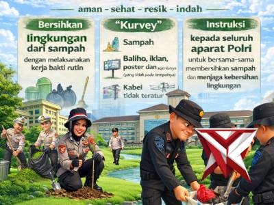 GERAKAN NASIONAL INDONESIA ASRI ( AMAN - SEHAT - RESIK - INDAH ) - PoliceTube