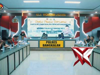 Wakapolres Bangkalan KOMPOL Hj. Hosna Nurhidayah, S.H., M.H. melaksanakan kegiatan buka puasa bersam - PoliceTube