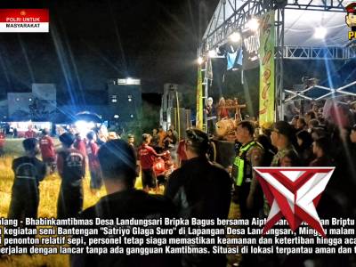 Menjaga Tradisi, Mengawal Keamanan! ??????