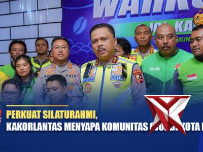 PERKUAT SILATURAHMI, KAKORLANTAS MENYAPA KOMUNITAS OJOL DI KOTA BATU | NTMC POLRI - PoliceTube